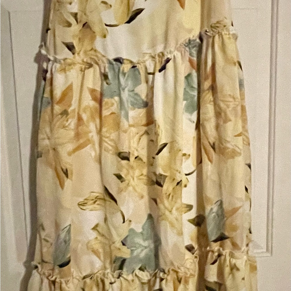 Hayden Los Angeles shoulder tie maxi dress. New with tags.
